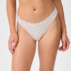 NWT WeWoreWhat Classic Scoop Bikini Bottom